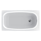 Lanester Super Strong Reinforced Acrylic Single Ended Bath 1480x700mm