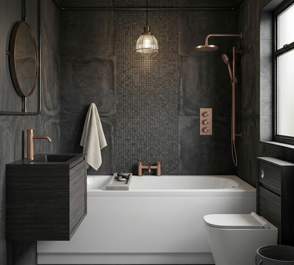Aura Standard Acrylic Single Ended Bath 1200x700mm